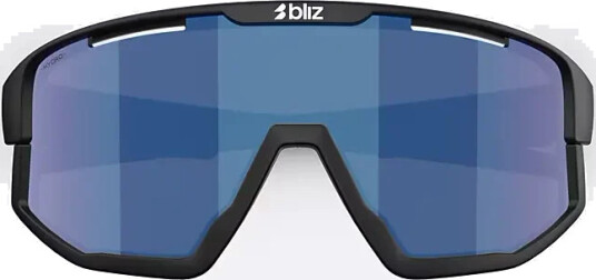 Bliz Vision Large sykkelbriller matt svart/smoke/blue multi