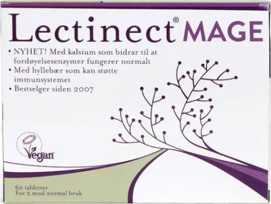 Lectinect Mage 60 tabletter