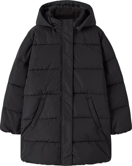 Name It Nkfmedow03 Puffer Jacket Long Fo BLACK 152