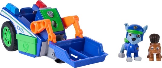 Paw Patrol Lekebil 20 cm Søk og redning Rocky Redning Paw Patrol OneSize Bil Blå