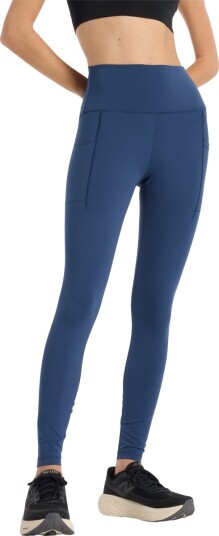 New Balance Sleek Pocket High Waist Treningstights Dame Navy L