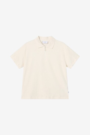 Grunt T skjorte Ninove Tee Beige