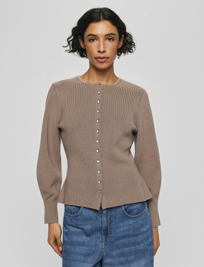 MSCH Copenhagen Mschshaine Lushia Cardigan Beige M/L