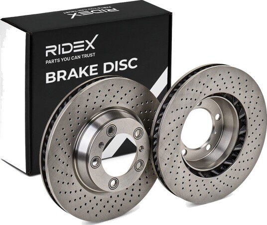 RIDEX 82B1054 Bremseskive