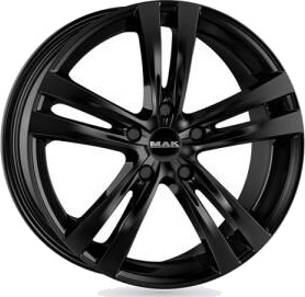 MAK Zenith. Shiny Black 7x17 5/100 ET35 B72