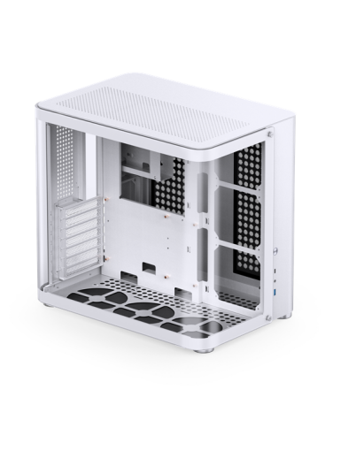 Jonsbo TK-2 2.0 Midi Tower Kabinett Hvit med Herdet Glass Jonsbo TK-2 2.0 Midi Tower Kabinett Hvit med Herdet Glass