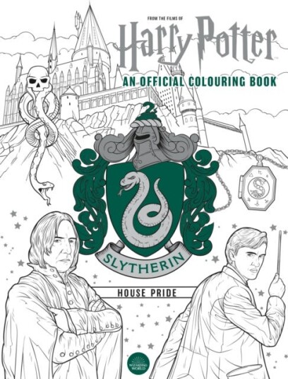 Harry Potter: Slytherin House Pride The Official Colouring Book Harry Potter: Slytherin House Pride The Official Colouring Book