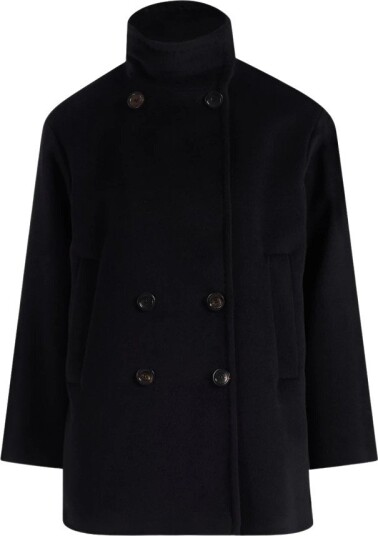 Max Mara Studio Dame Frakker Svart S,