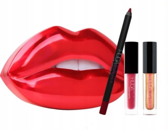 Huda Beauty Contour &Amp  Lipstrobe Heartbreaker Lipstick Makeup