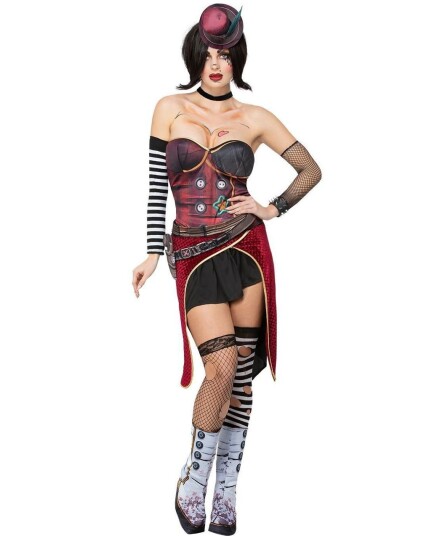 Lisensiert Borderlands Moxxi Kostymesett til Dame XS