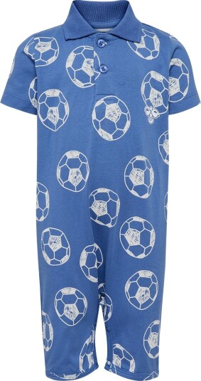 Hummel Hmlmini Reg Polo Bodysuit S/S Blue 98
