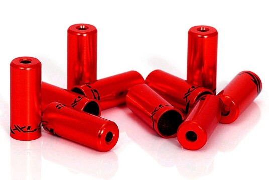 XLC endestift for strømpe 5 mm Rød 10 stk XLC endestift for strømpe 5 mm Rød 10 stk