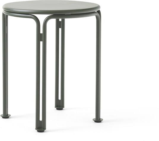 &tradition;   Thorvald Side Table Sc102 Bronze Green   Utendørs Småbord Og Sidebord   Space Copenhagen   Grønn   Metall