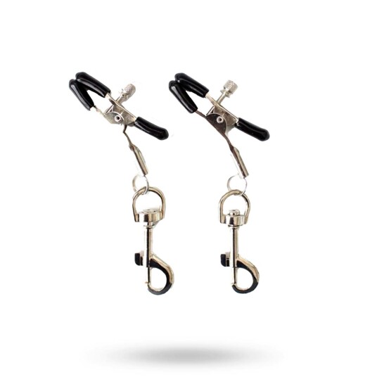 Fetish Addict Nipple Clamp med krok