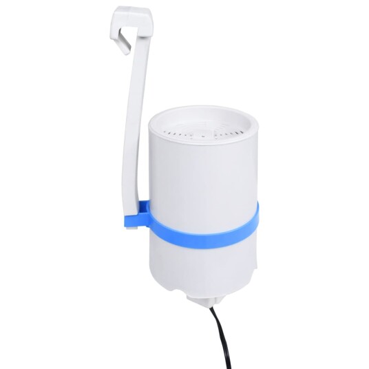 vidaXL Overflaterenser til basseng med pumpe og adapter 16 cm plast