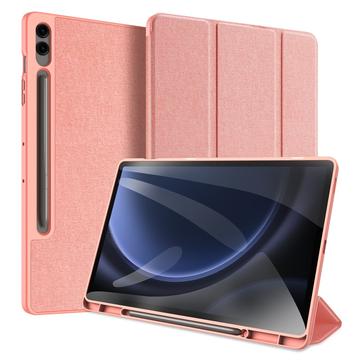 Dux Ducis Samsung Galaxy Tab S9 FE+ Domo Tri Fold Smart Folio etui Rosa