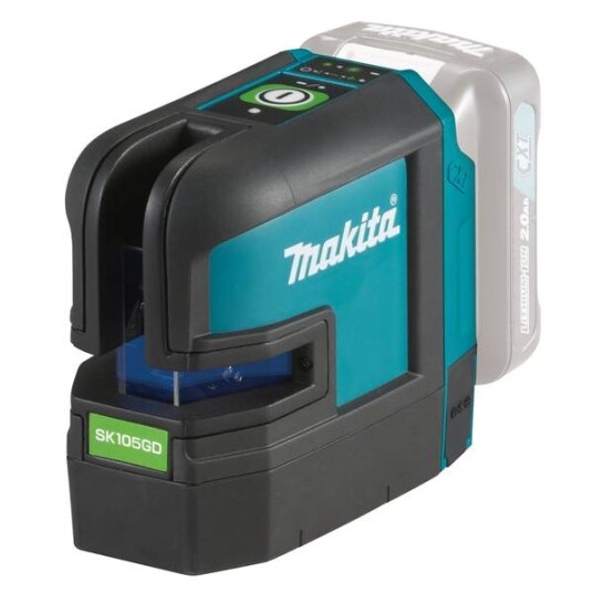 Makita Krysslaser CxtÂź GrĂžnn 12v Max, 35 M, GrĂžnn Makita Krysslaser CxtÂź GrĂžnn 12v Max, 35 M, GrĂžnn
