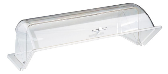 PULSIVA Rolltop Capo rektangulær; 54x33.5x18.5 cm (LxBxH); Transparent; Rektangulær