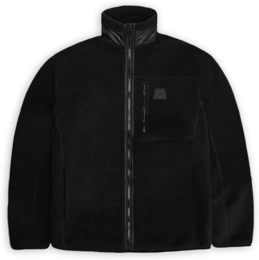 Rains Unisex Yermo Fleece Jacket T1 Black M