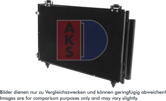 Kondensator, klimaanlegg AKS DASIS 212066N Kondensator, klimaanlegg AKS DASIS 212066N