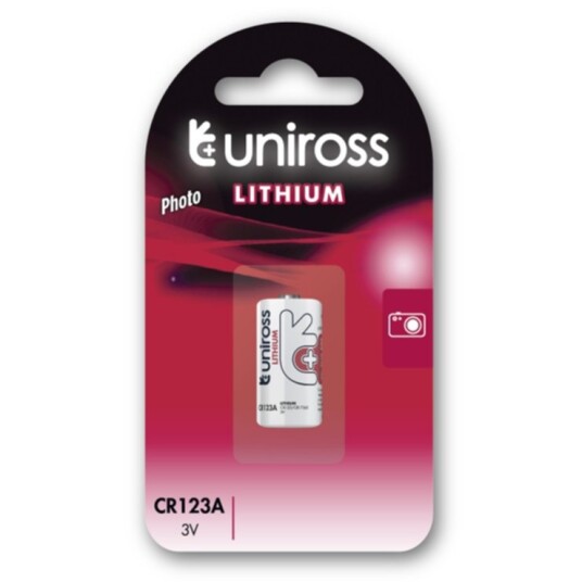 Uniross CR123A Litium Uniross CR123A Litium