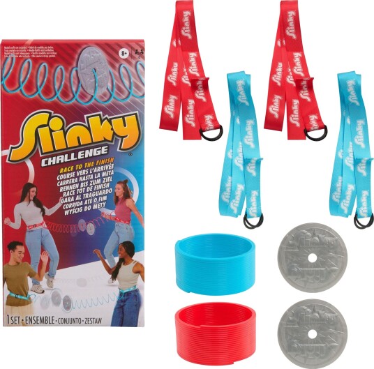 Slinky 03156 Morsomt Utfordringsspill 4 Spillere 8+ År Slinky 03156 Morsomt Utfordringsspill 4 Spillere 8+ År