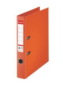 Esselte Brevordner NO1 A4, 50mm, orange 10 stk Esselte Brevordner NO1 A4, 50mm, orange 10 stk