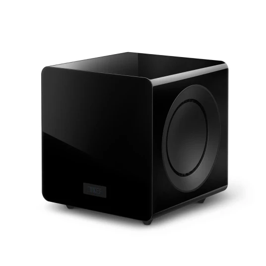 KEF Kc92 - Sort Høyglans Subwoofer 2x9" - Force Cancelling