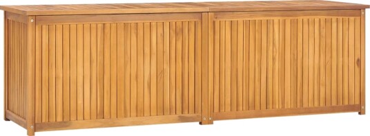 vidaXL Hageboks 175x50x55 cm heltre teak