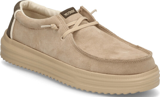 Hey Dude Rev Suede Beige 45