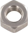 Schäfer & Peters 0934212 125 Sekskantmutter rustfri A2 DIN 934 M12 x 1,25 mm 50-pakning Innfesting