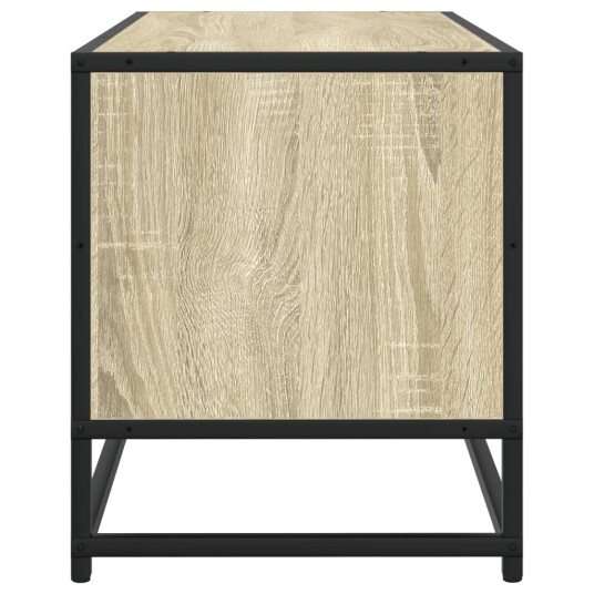 TV-benk sonoma eik 80x34,5x40 cm konstruert tre og metall 8721102838699 TV-benk sonoma eik 80x34,5x40 cm konstruert tre og metall 8721102838699