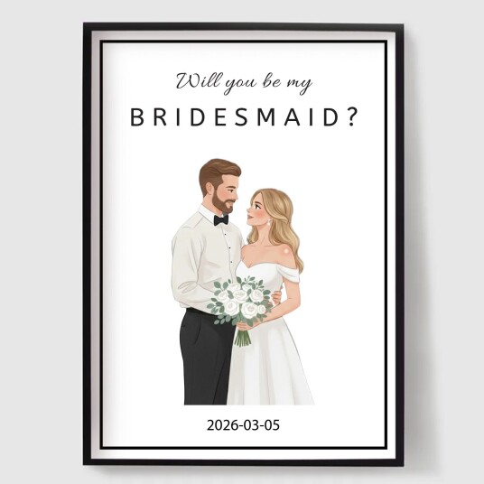 Namly Design Personlig Plakat Vil Du Være Min AI Plakat POSTERNYPNUO