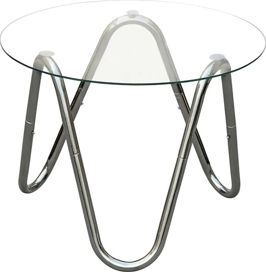 Leitmotiv Side Tabel Ventana Round Silver Ø 50 CM Leitmotiv Side Tabel Ventana Round Silver Ø 50 CM