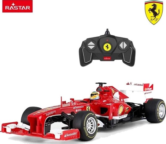 Fjernstyrt Ferrari F1-Bil – Skala 1:18, Full Styring Fjernstyrt Ferrari F1-Bil – Skala 1:18, Full Styring