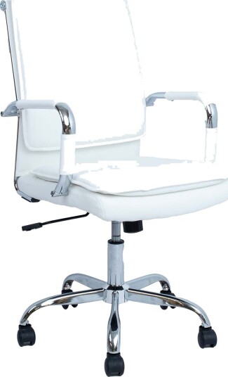 Kontorstol HOME4YOU Ultra 54,5x63x94–104 cm Hvit - hvit