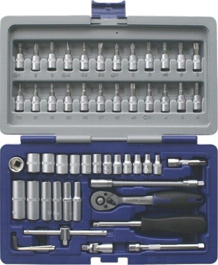 KUNZER 71454 Pipenøkkelsett