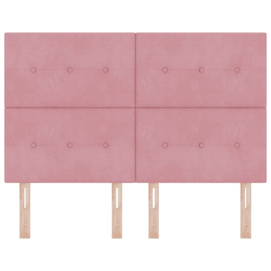 LED Hodegavl Rosa 72 cm Fløyel