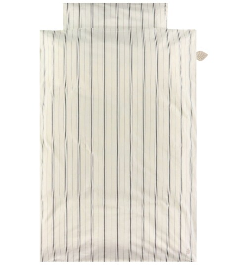 Sebra Sengesett 70x100 + 40x45 cm Cream Stripe Sebra Sengesett 70x100 + 40x45 cm Cream Stripe