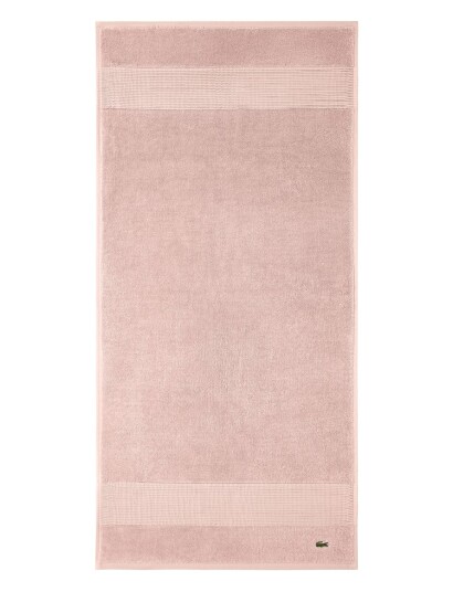 Lacoste Home Llecroco Handtowel - Pink - 50X100CM Lacoste Home Llecroco Handtowel - Pink - 50X100CM