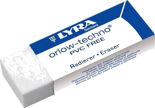 Lyra Eraser Vinile Orlow Techno 20 pack