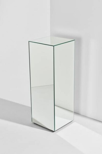 Pastill Ponti pidestall i speilglass 27x27 cm 1646781-01-0 1646782-01-0