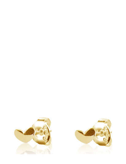 DRAKENBERG SJÖLIN Loving Heart Drop Studs Gold |Guld |One Size DRAKENBERG SJÖLIN Loving Heart Drop Studs Gold |Guld |One Size