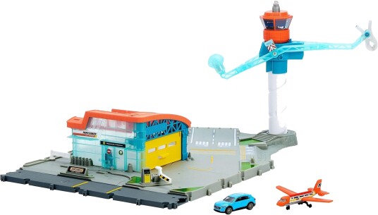 Matchbox Flyplass Lekesett Med Audi E tron Og Fly Matchbox Flyplass Lekesett Med Audi E tron Og Fly