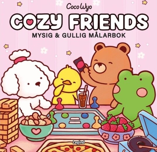 Malebok: Cozy Friends |