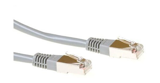 Act Grey 0.5 Meter F/Utp Cat5e Patch Cable With Rj45 Connectors. Cat5e F/Utp Grey 0.50M (Ib7100)