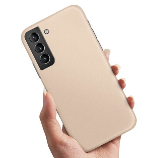 Samsung Galaxy S21 - Deksel/Mobildeksel Beige Beige