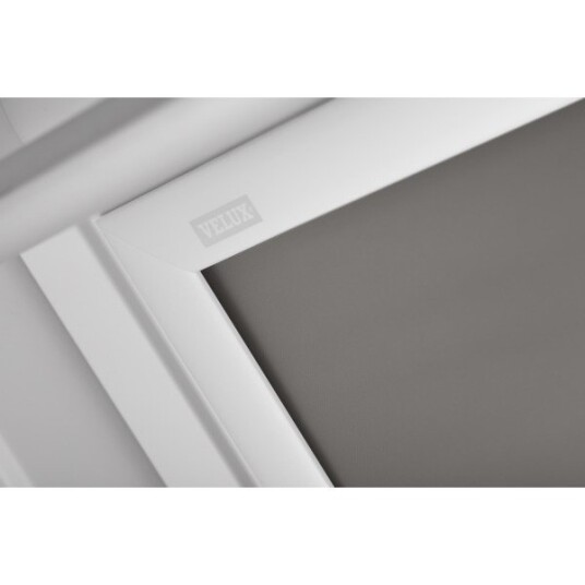 Velux Blendingsgar sk08 mørkegrå hvit ram