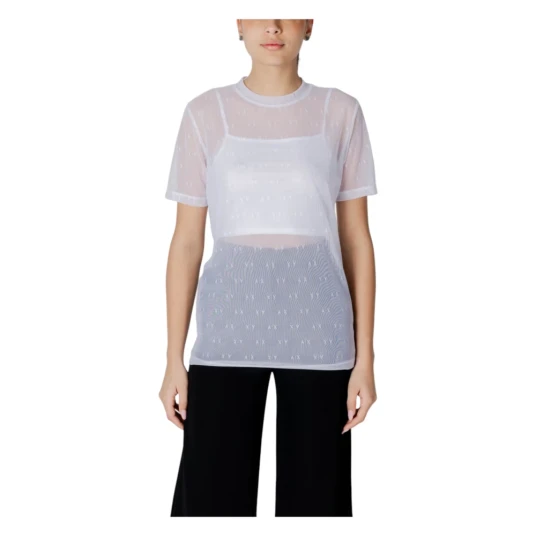 Giorgio Armani Armani Exchange Dame Topper Hvit S