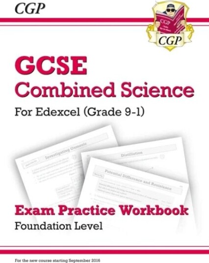 New Gcse Combined Science Edexcel Exam Practice Workbook - Foundation (Answers Sold Separately) Av Cgp Books